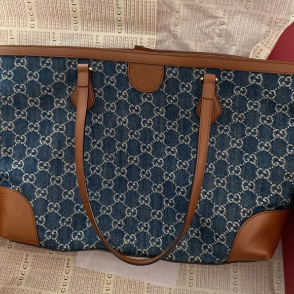 SOLD OUT Ophidia GG medium tote - Picture 6 of 14